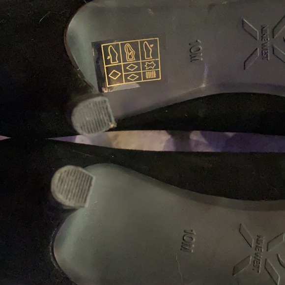 Nine West Black Suede Formal Heels - Picture 4 of 5